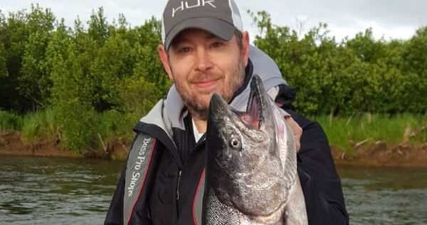 silver salmon fly fishing